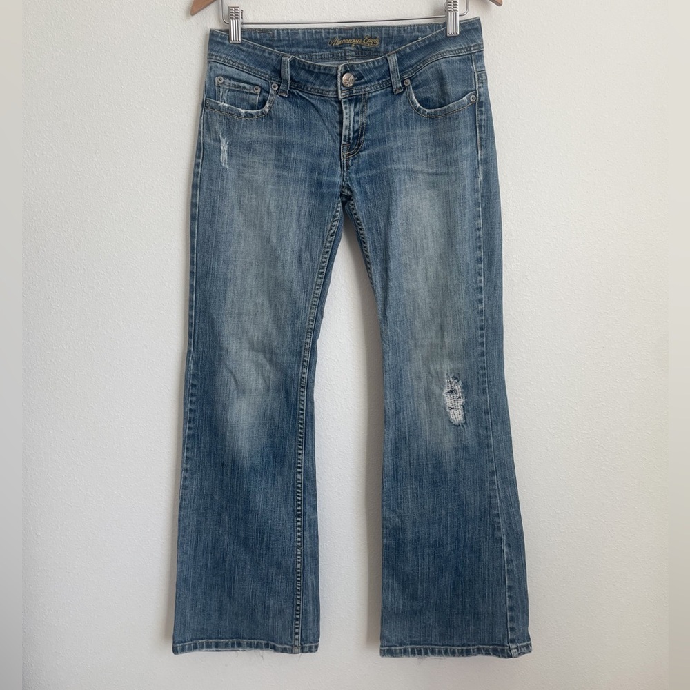 Y2K American Eagle Low Rise Flare Jeans